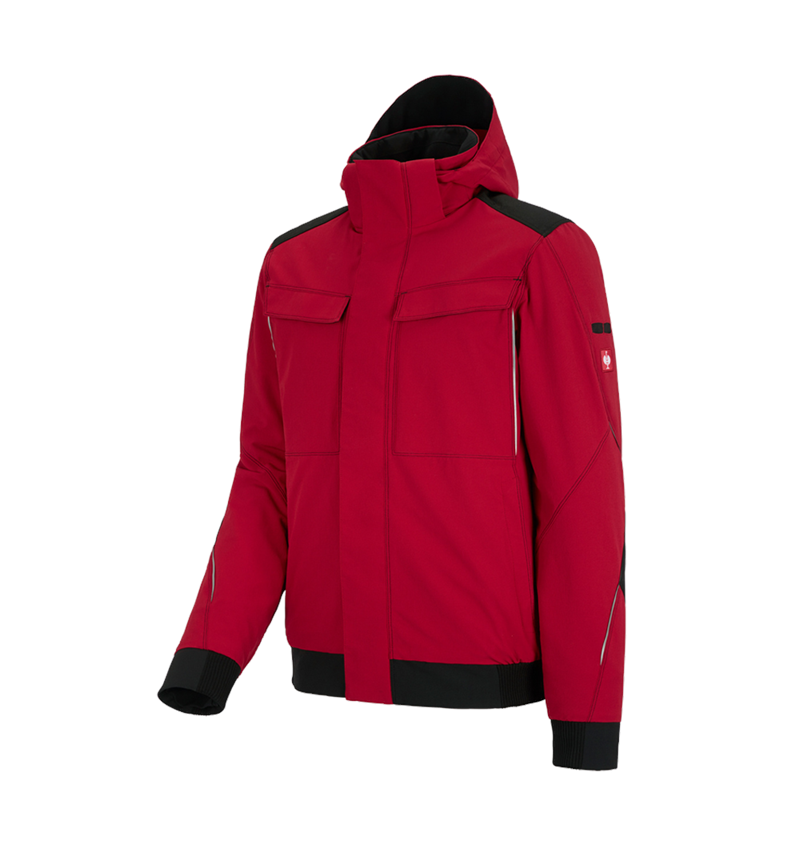 Joiners / Carpenters: Winter functional jacket e.s.dynashield + fiery red/black 2