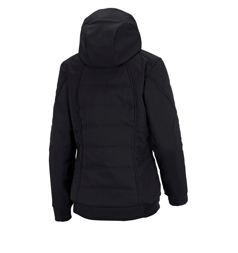Plumbers / Installers: Winter softshell jacket e.s.vision, ladies' + black 3