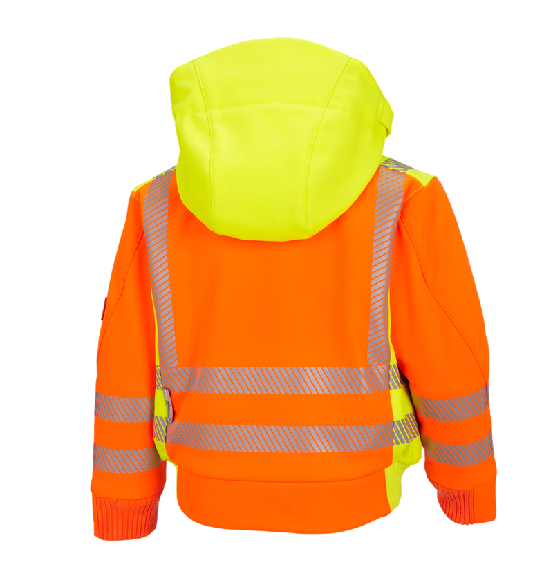 Topics: High-vis winter softsh. jacket e.s.motion 2020,c + high-vis orange/high-vis yellow 1