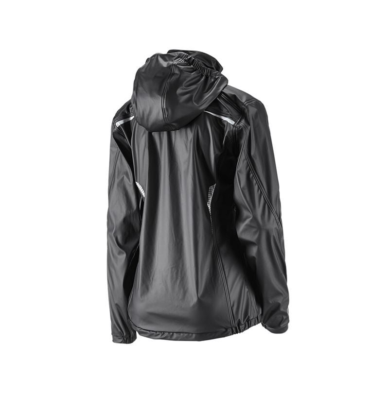 Topics: Rain jacket e.s.motion 2020 superflex, ladies' + black/platinum 3