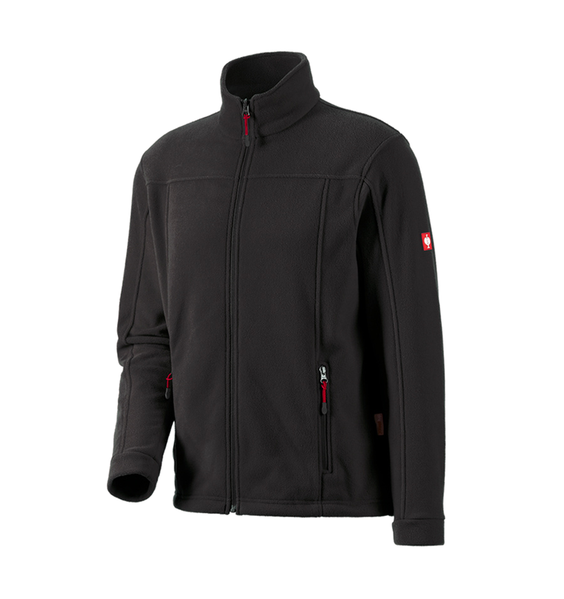 Work Jackets: Fleece jacket e.s.classic + black 2