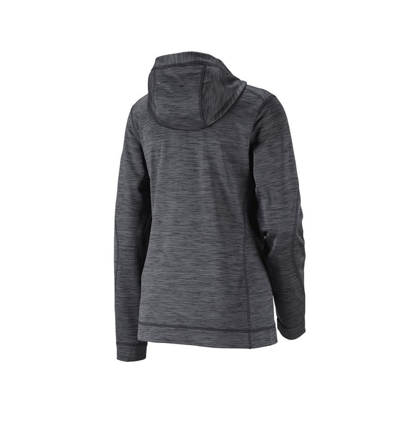 Plumbers / Installers: Hooded jacket isocell e.s.dynashield, ladies' + graphite melange 4