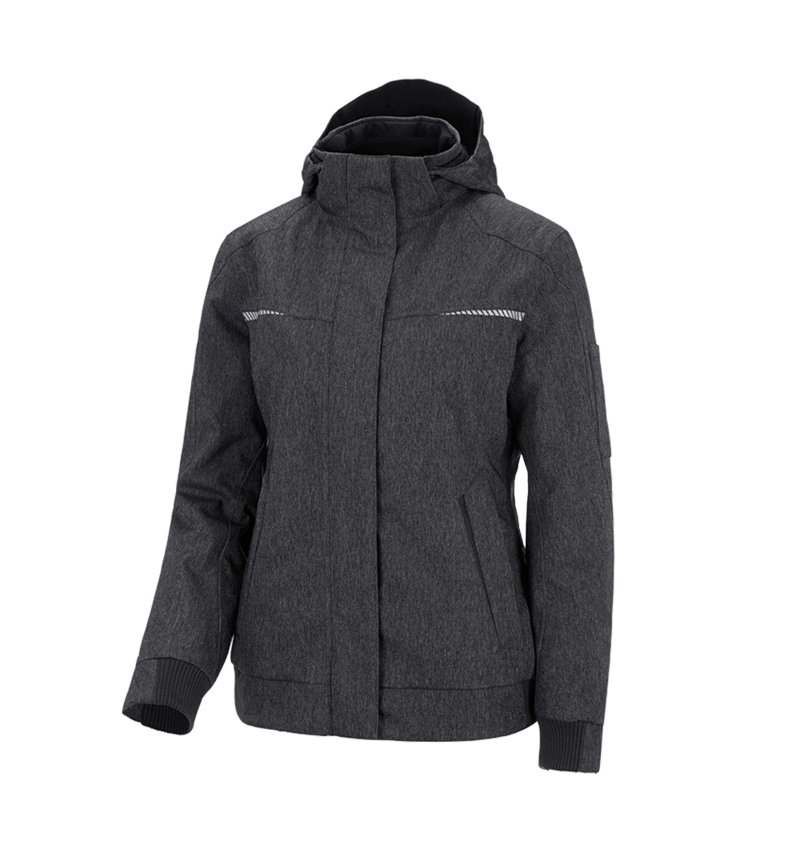 Work Jackets: Winter functional pilot jacket e.s.motion denim,la + graphite