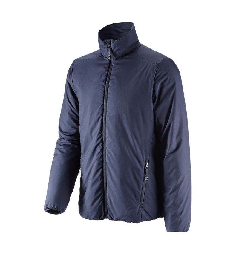 Work Jackets: e.s. Padded jacket CI + navy 1