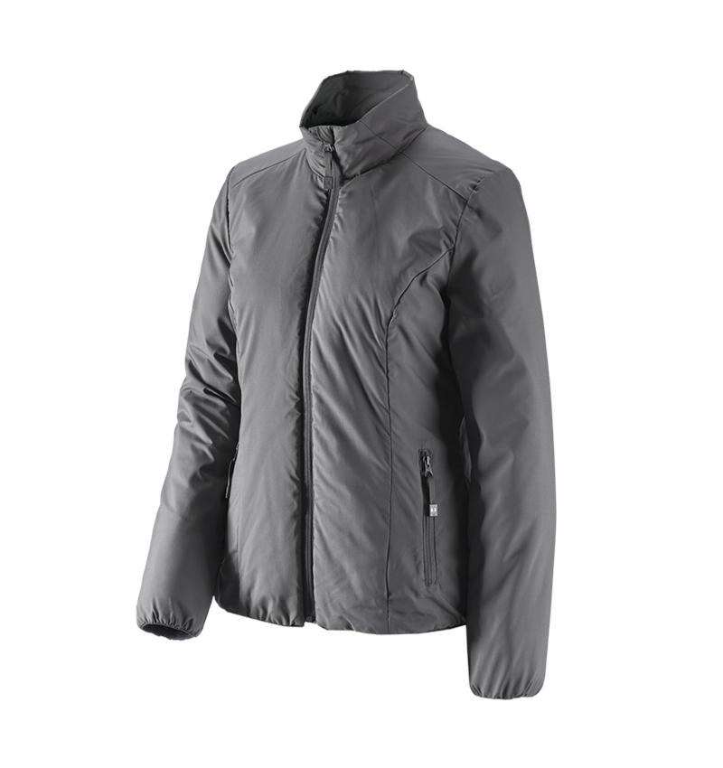Work Jackets: e.s. Padded jacket CI, ladies' + anthracite 2
