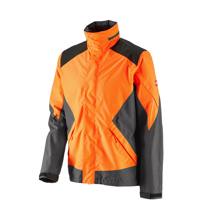 Gardening / Forestry / Farming: e.s. Forestry rain jacket + high-vis orange/carbongrey 2