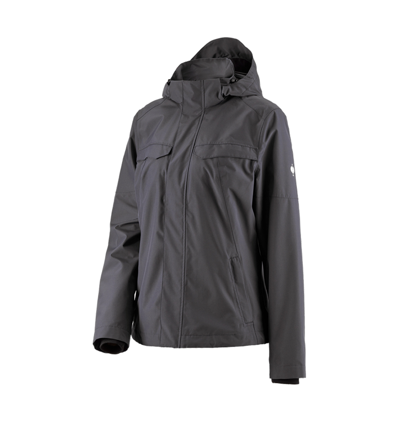 Work Jackets: Rain jacket e.s.concrete, ladies' + anthracite 2