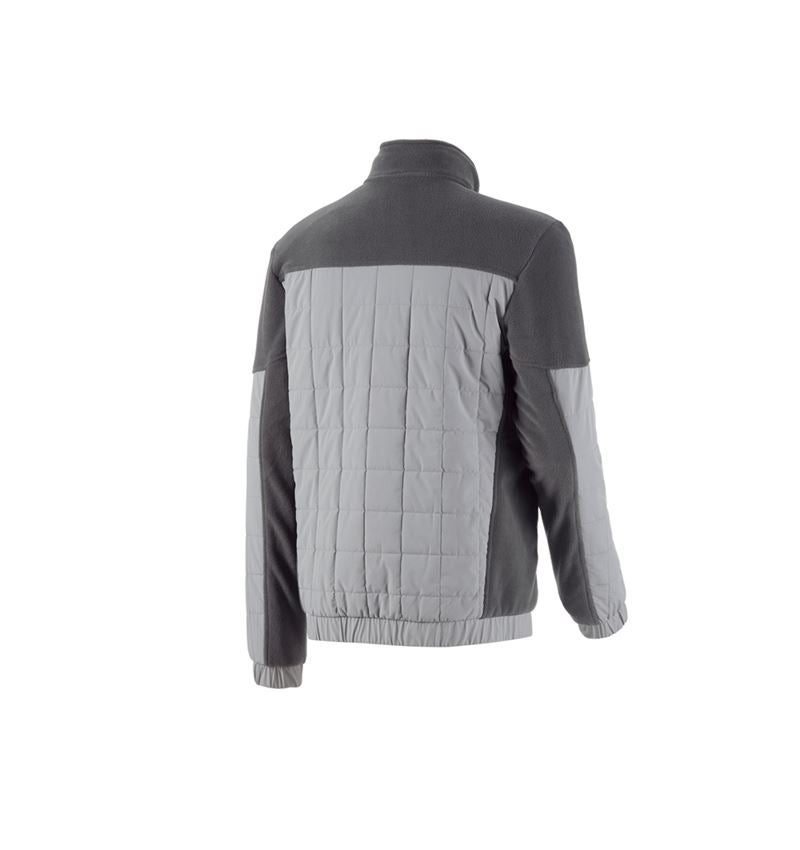 Topics: Hybrid fleece jacket e.s.concrete + anthracite/pearlgrey 3