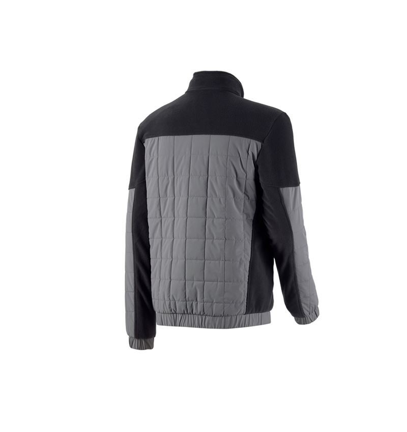 Topics: Hybrid fleece jacket e.s.concrete + black/basaltgrey 3