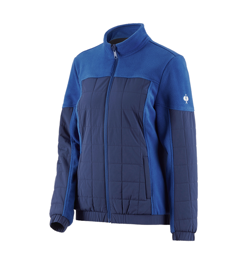Topics: Hybrid fleece jacket e.s.concrete, ladies' + alkaliblue/deepblue 3