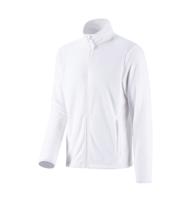 Work Jackets: e.s. Fleece jacket CI + white 2