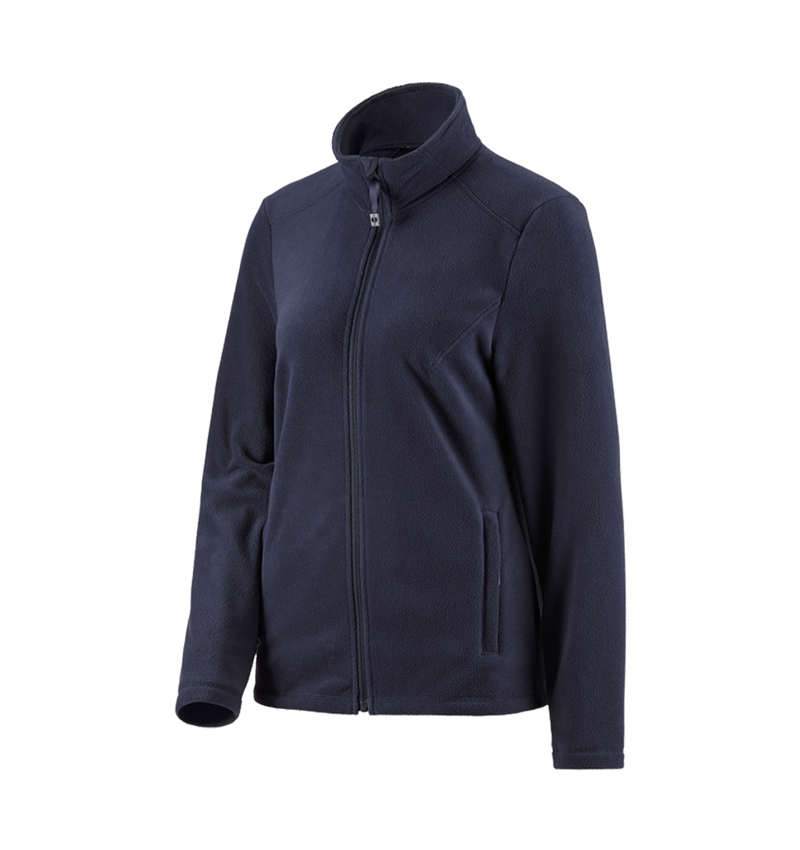 Work Jackets: e.s. Fleece jacket CI, ladies' + navy 2