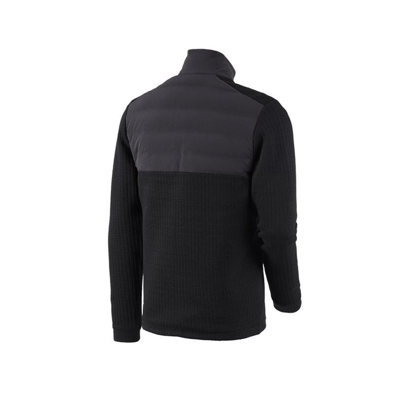 Topics: Hybrid knitted jacket e.s.trail + black 3