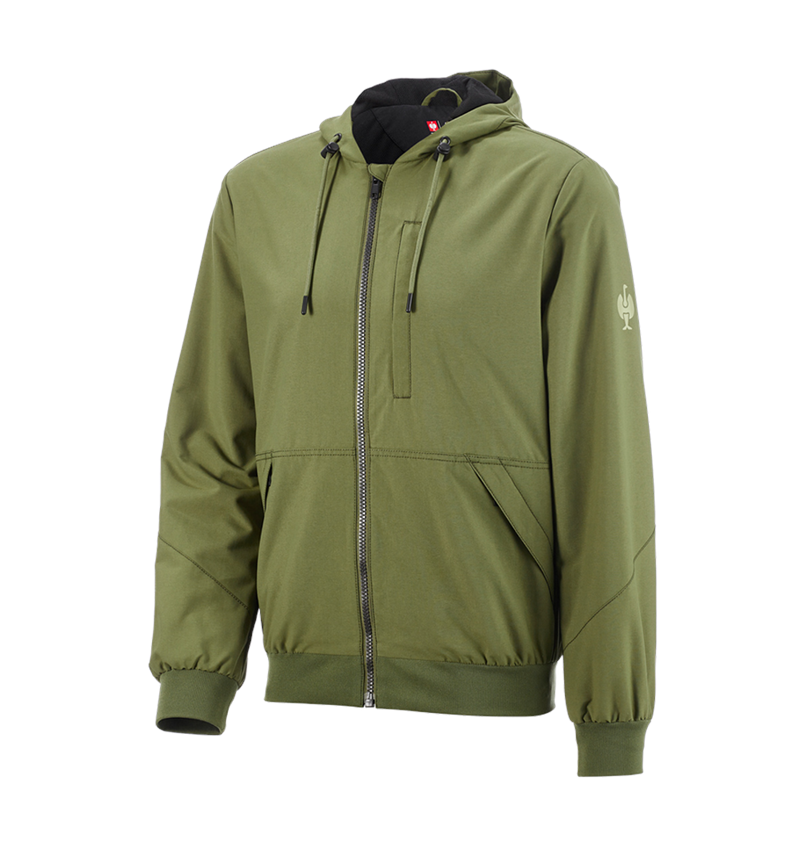 Clothing: Hooded jacket e.s.iconic + mountaingreen 4
