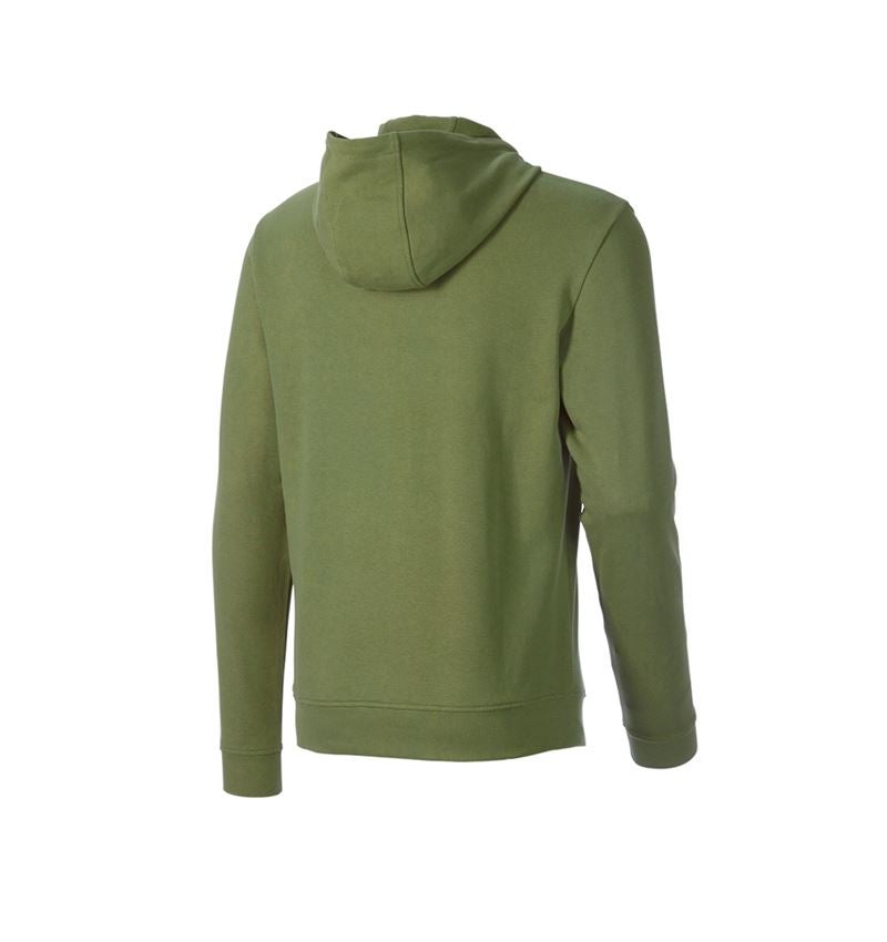 Kläder: Hoody-Sweatshirt e.s.iconic works + berggrön 4