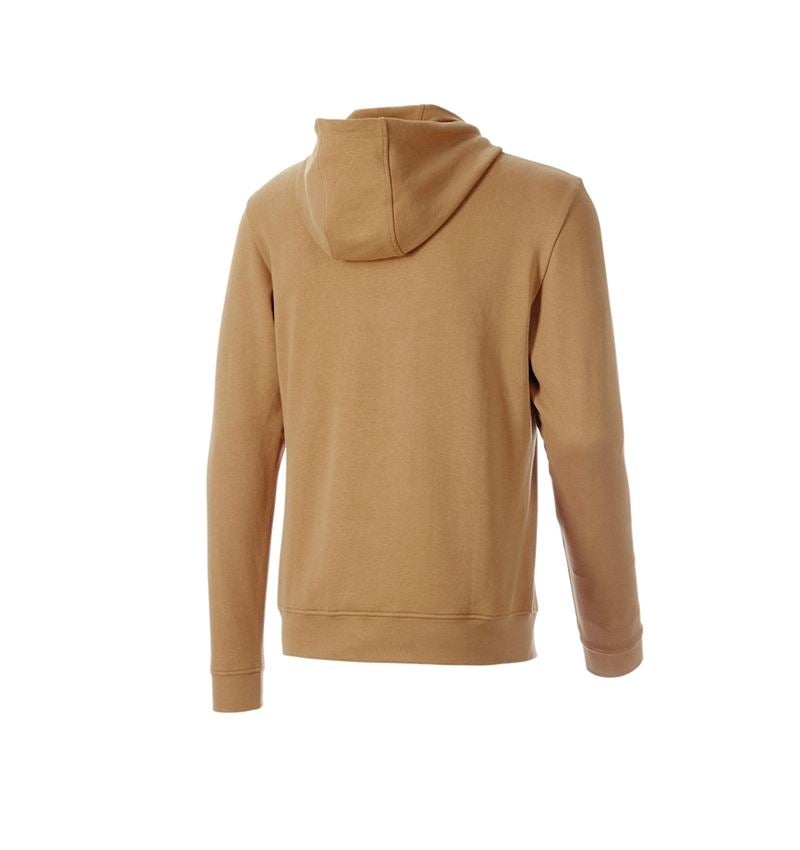 Överdelar: Hoody-Sweatshirt e.s.iconic works + mandelbrun 2