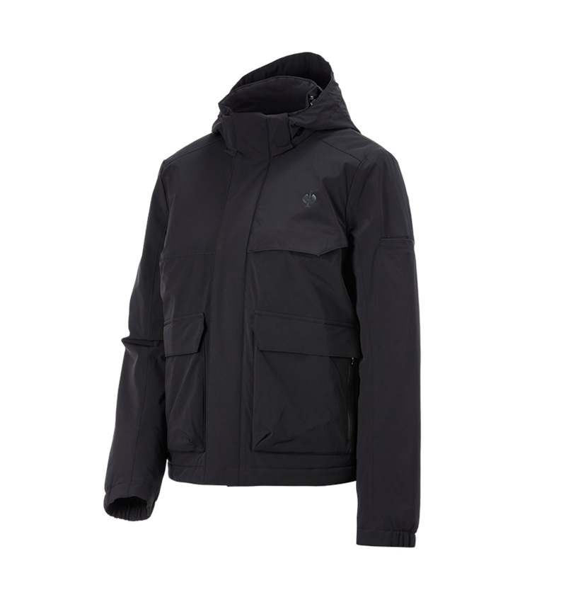 Work Jackets: Winter jacket e.s.trail, ladies' + black 5