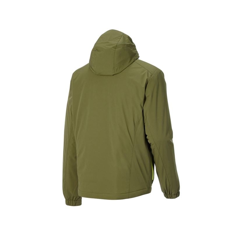 Clothing: Winter jacket e.s.trail + junipergreen/limegreen 6