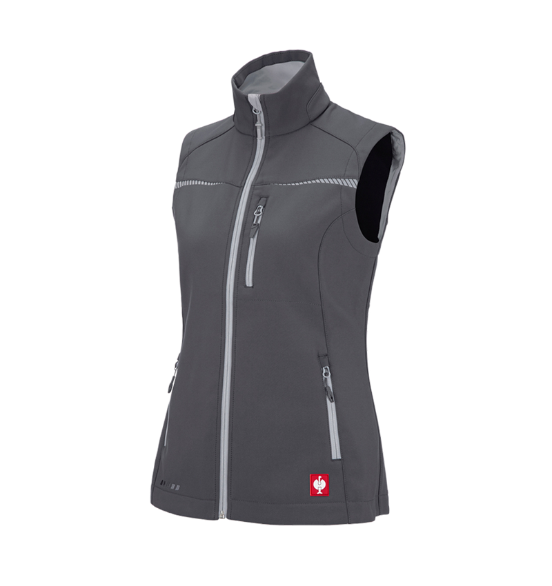 Plumbers / Installers: Softshell bodywarmer e.s.motion 2020, ladies' + anthracite/platinum 2