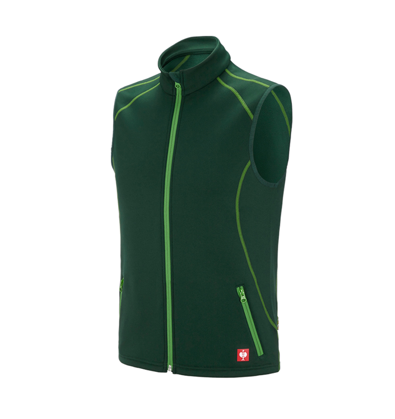 Gardening / Forestry / Farming: Function bodywarmer thermo stretch e.s.motion 2020 + green/seagreen 2