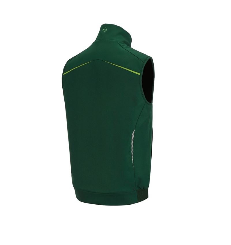 Work Body Warmer: Winter softshell bodywarmer e.s.motion 2020 + green/seagreen 3