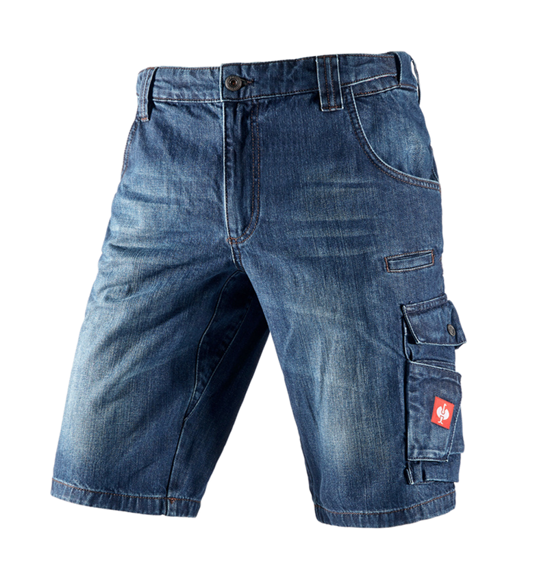 Arbetsbyxor: e.s. worker-jeansshorts + darkwashed 2