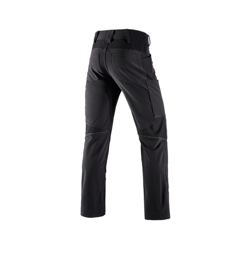 Plumbers / Installers: Cargo trousers e.s.vision stretch, men's + black 2