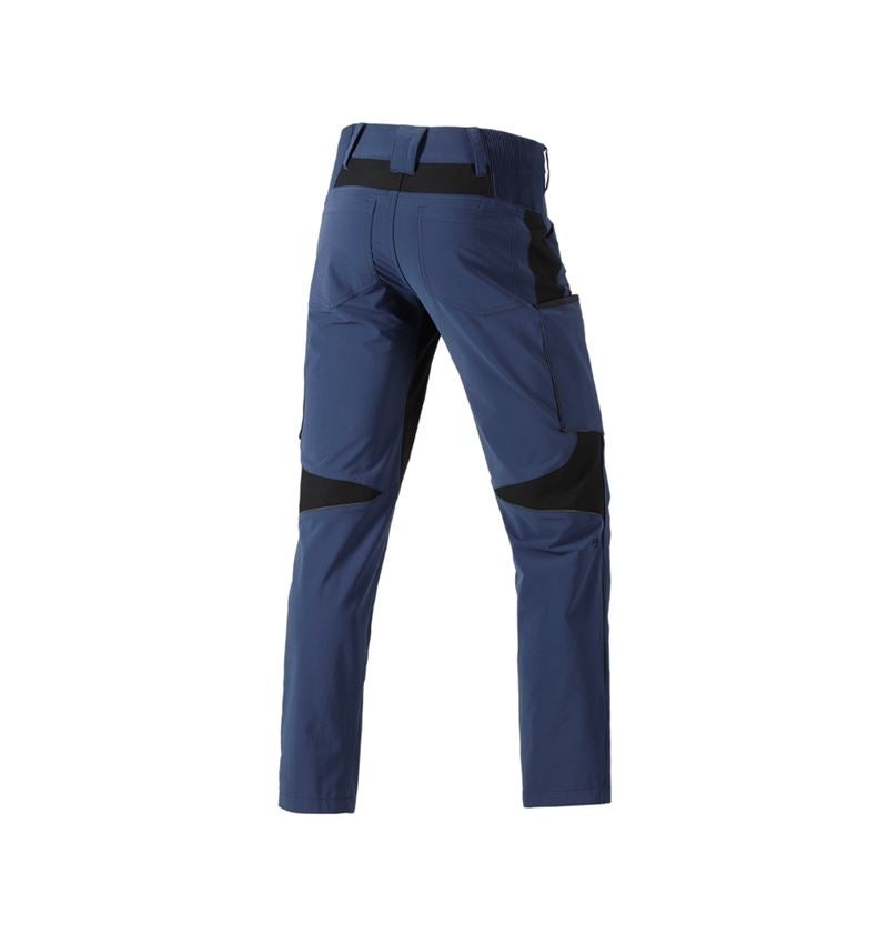 Plumbers / Installers: Cargo trousers e.s.vision stretch, men's + deepblue 3