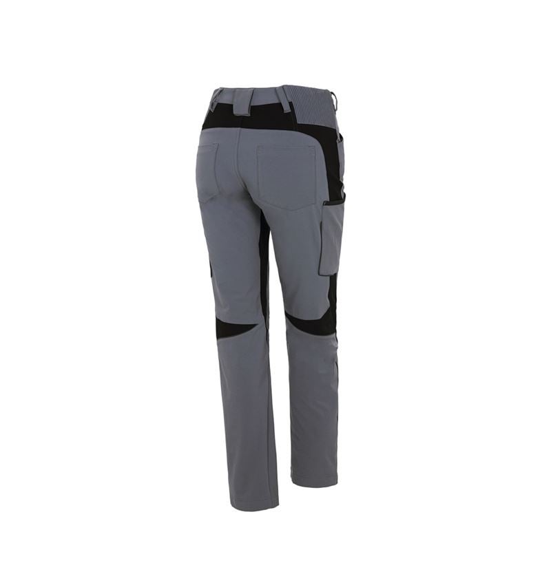 Topics: Cargo trousers e.s.vision stretch, ladies' + grey/black 3