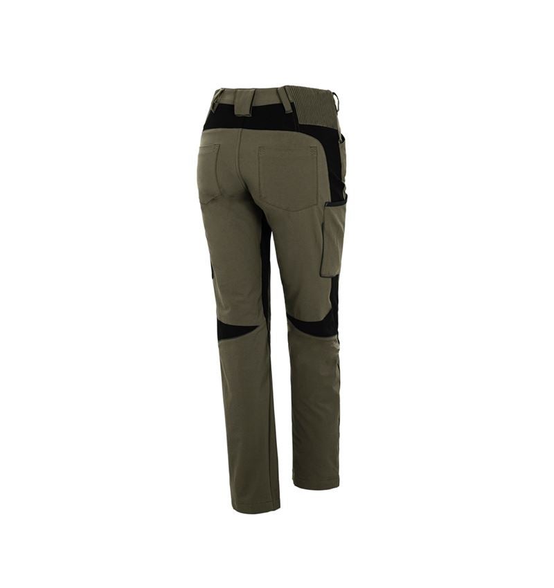 Topics: Cargo trousers e.s.vision stretch, ladies' + moss/black 3