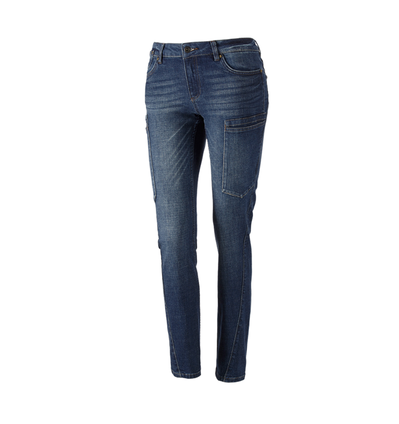 Work Trousers: e.s. 7-pocket jeans, ladies' + stonewashed 6