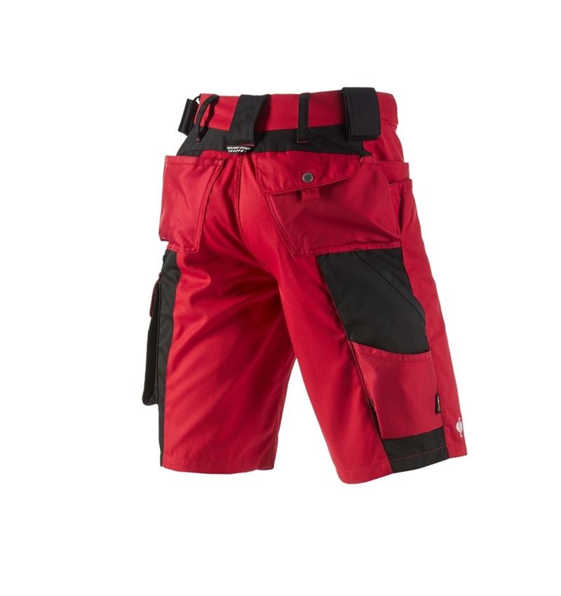Arbetsbyxor: Shorts e.s.motion + röd/svart 3