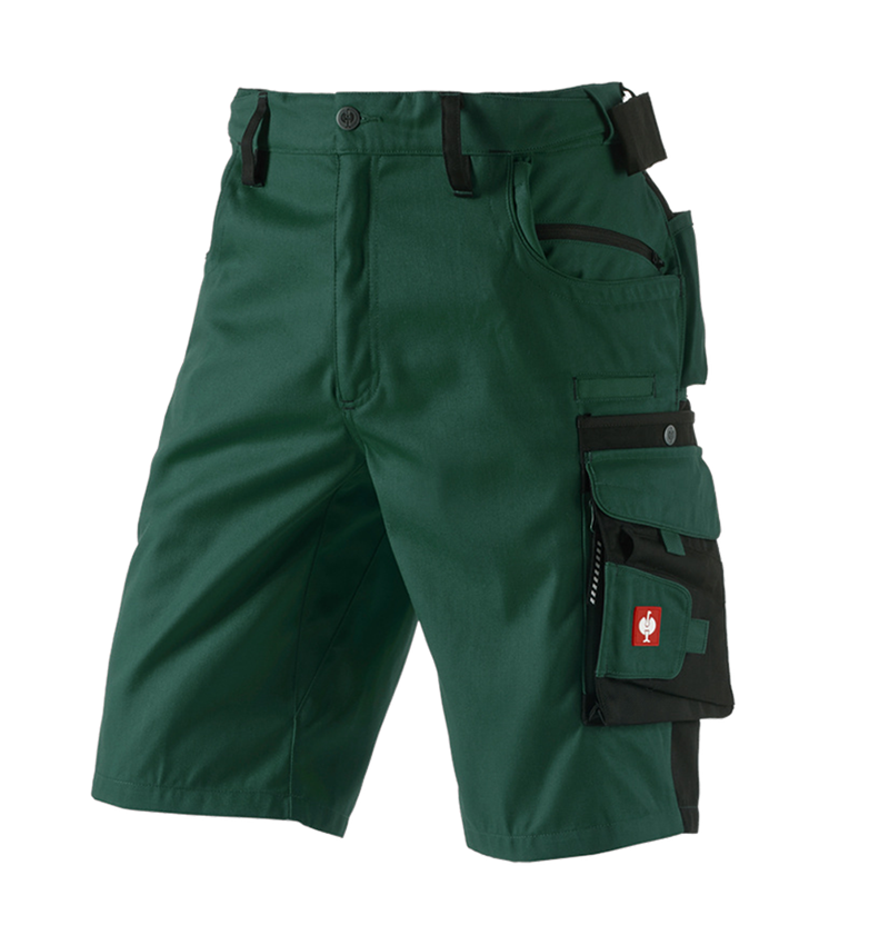 Arbetsbyxor: Shorts e.s.motion + grön/svart 2
