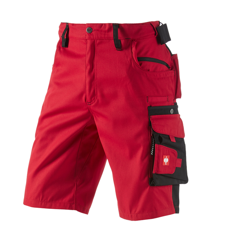 Arbetsbyxor: Shorts e.s.motion + röd/svart 2