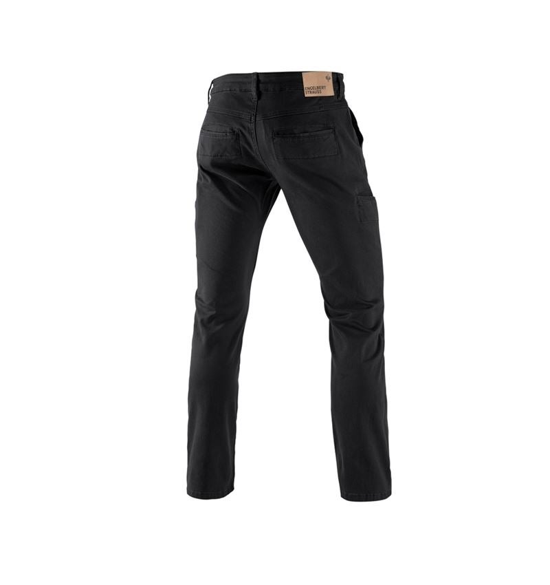 Work Trousers: e.s. Trousers Chino, men's + black 1