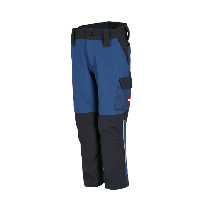 Topics: Funct. cargo trousers e.s.dynashield, children's + cobalt/pacific 2
