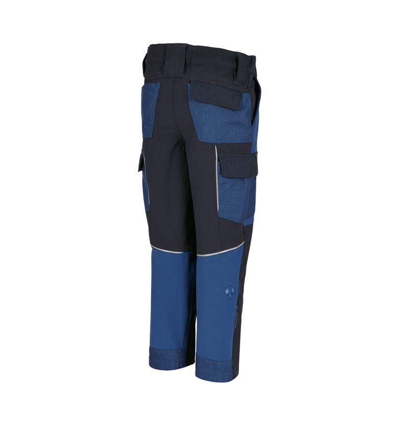 Topics: Funct. cargo trousers e.s.dynashield, children's + cobalt/pacific 3