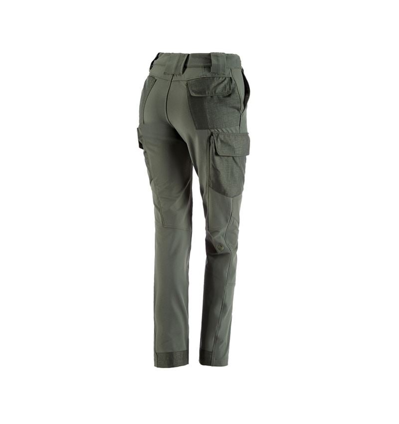 Plumbers / Installers: Funct. cargo trousers e.s.dynashield solid, ladies + thyme 2