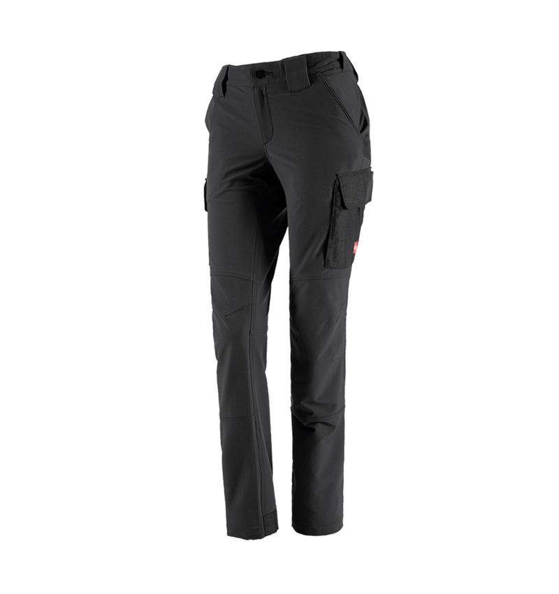 Gardening / Forestry / Farming: Funct. cargo trousers e.s.dynashield solid, ladies + black 2
