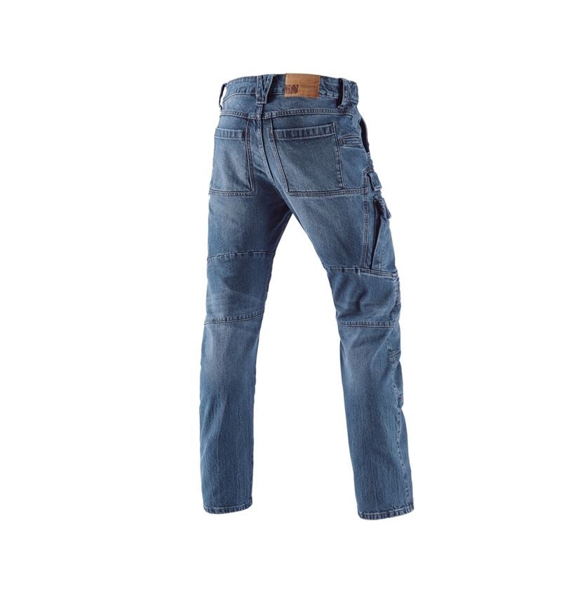 Arbetsbyxor: e.s. Cargo worker-jeans POWERdenim + stonewashed 9