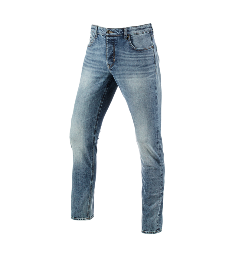 Arbetsbyxor: e.s. 5-fickors-stretch-jeans, slim + stonewashed 2