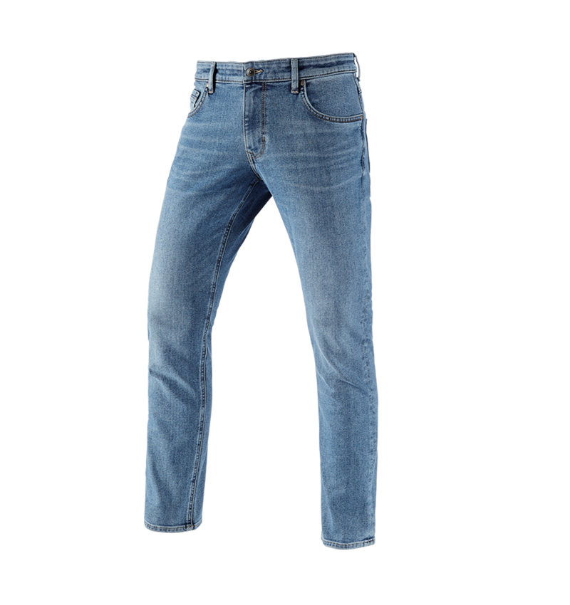 Arbetsbyxor: e.s. Vinter 5-fickors-stretch-jeans + stonewashed 1