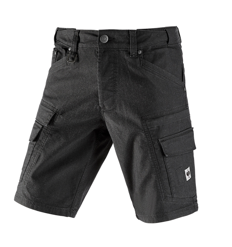 Arbetsbyxor: Cargo-shorts e.s.vintage + svart 2