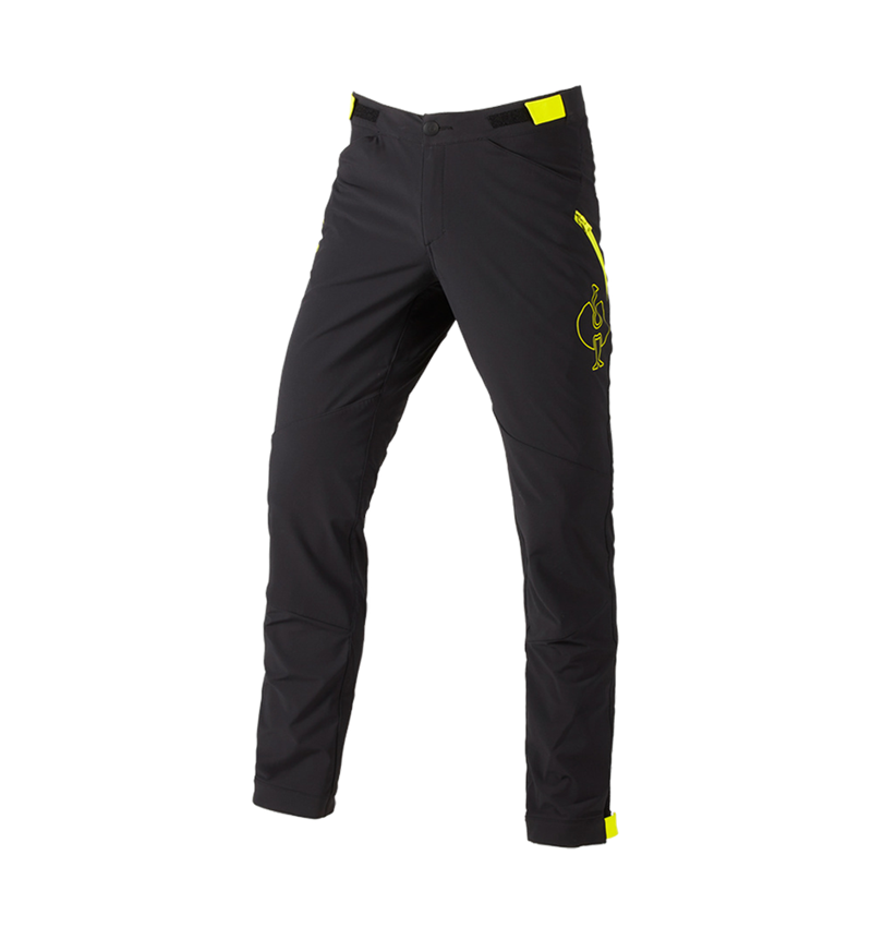 Topics: Functional trousers e.s.trail + black/acid yellow 3