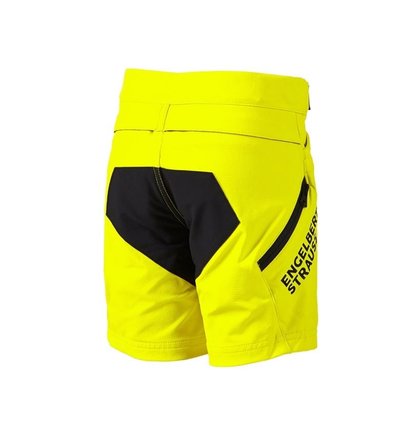 Shorts: Functional short e.s.trail, children's + acid yellow/black 4