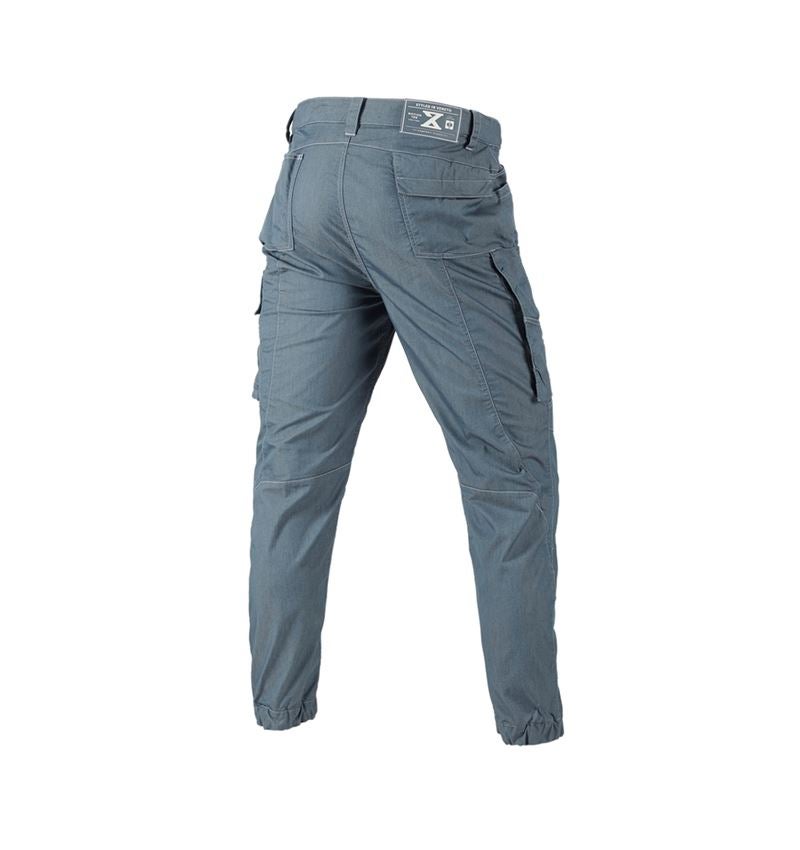 Work Trousers: Cargo trousers e.s.motion ten summer + smokeblue 3
