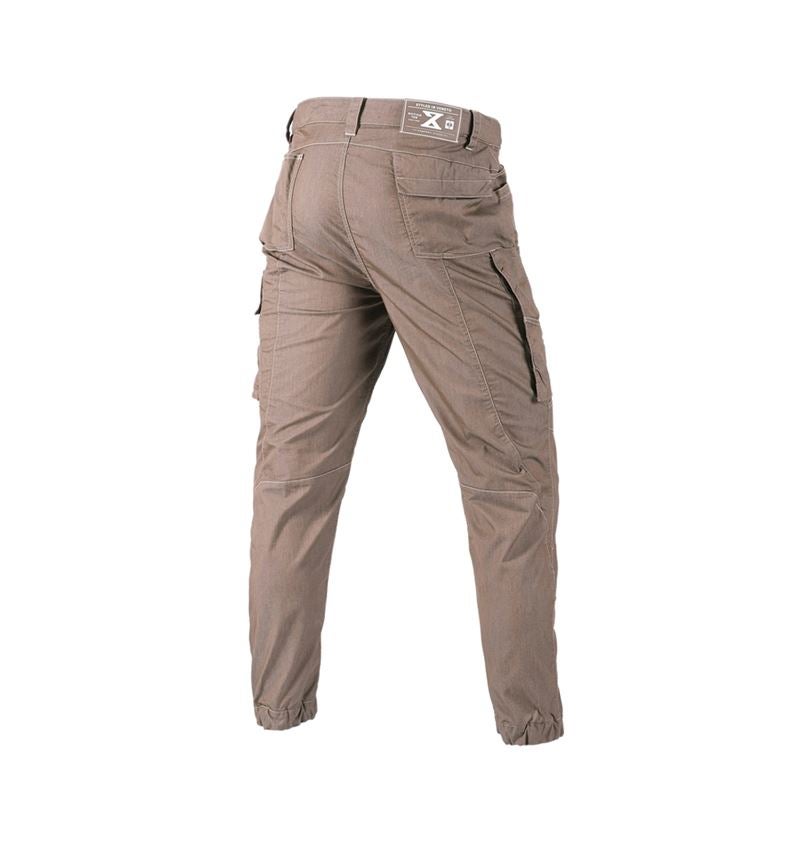Work Trousers: Cargo trousers e.s.motion ten summer + pecanbrown 3