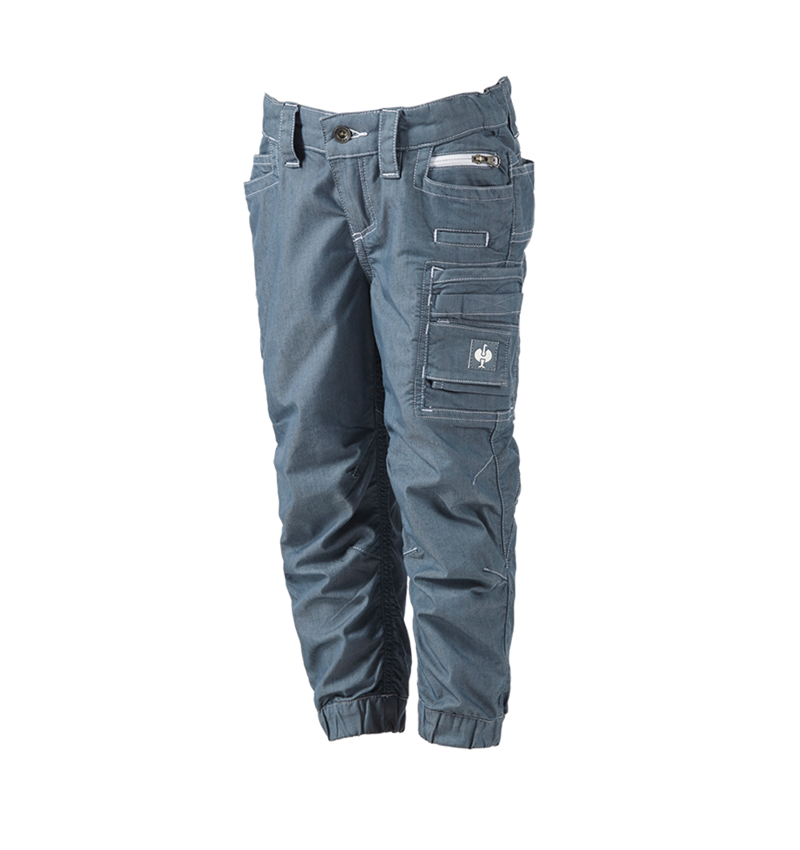 Trousers: Cargo trousers e.s.motion ten summer, children's + smokeblue 2