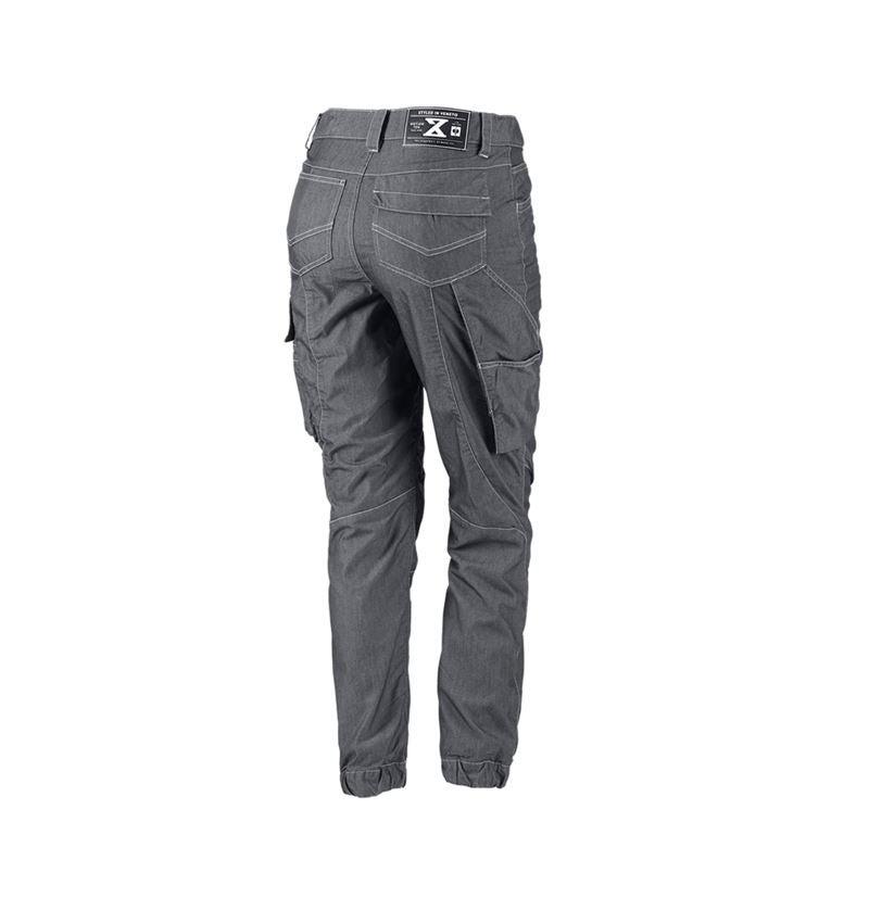 Work Trousers: Cargo trousers e.s.motion ten summer,ladies' + oxidblack 3