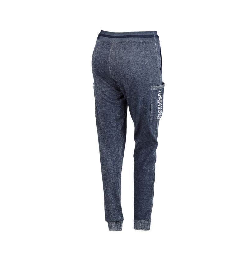 Work Trousers: e.s. Homewear Cargo trousers, ladies' + deepblue 4